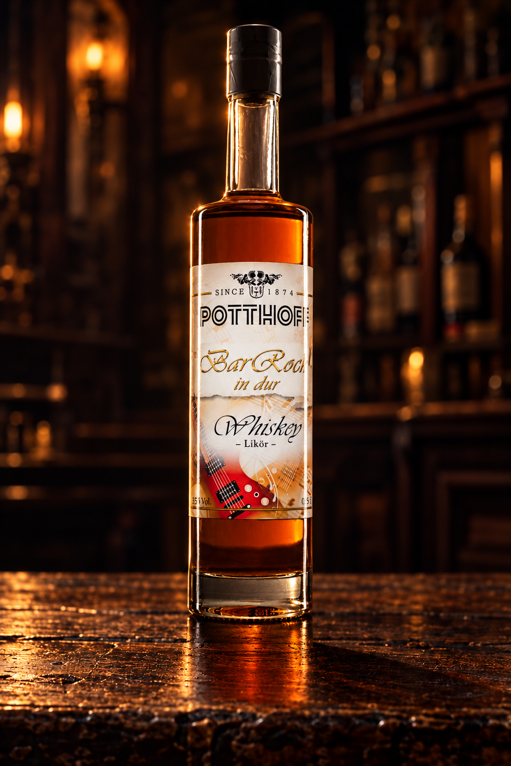 BarRock – Whiskeylikör 35 % vol.