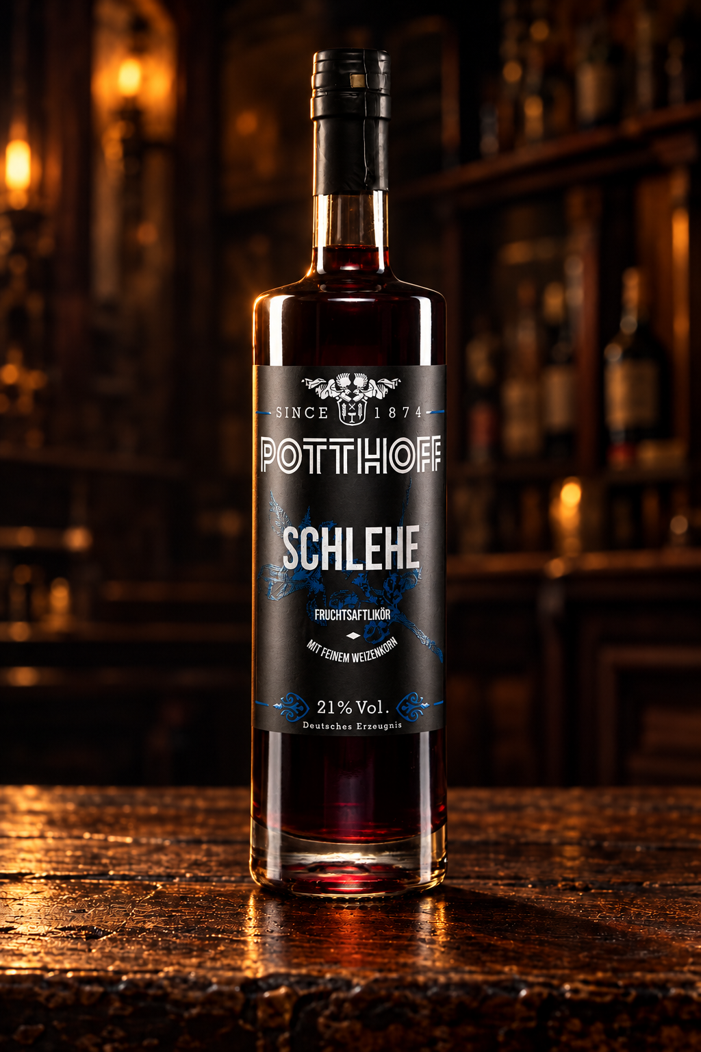 Potthoff Schlehe – Schlehenlikör 21 % vol.